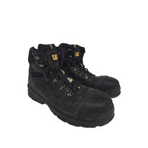 Caterpillar Men's Accomplice WP Steel Toe CSA Work Boots P725173 Black Size 11W